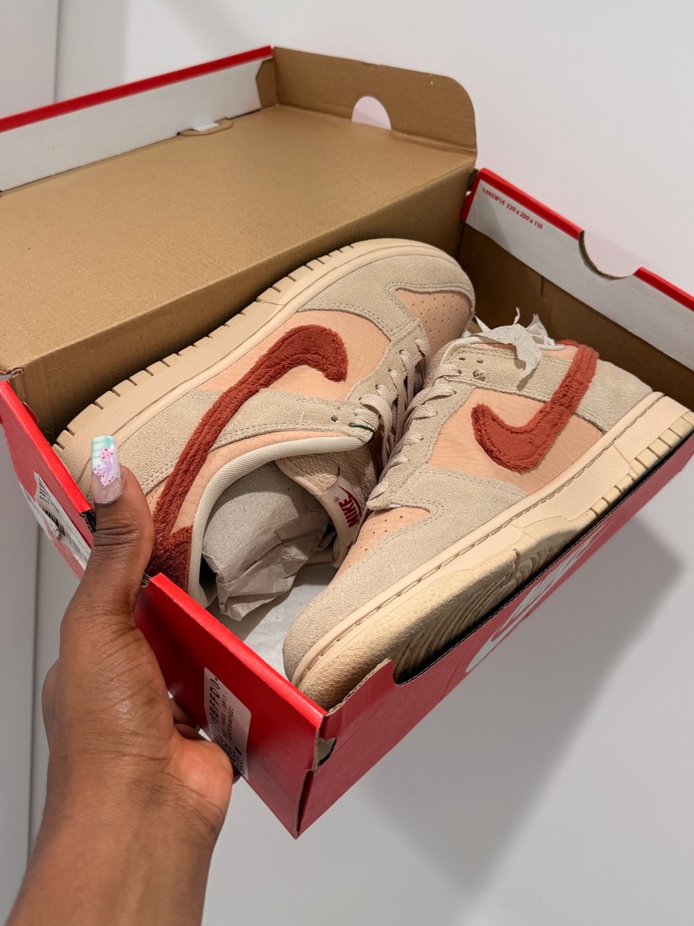 Nike Dunk Low Terry Swoosh (Women's)
